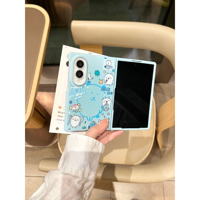 Phone Zone Accessories & Repair Photos - เคสโทรศัพท์ลายหมีตลกชิอิคาวะสุดฮิต สำหรับ Samsung Galaxy Z Fold8